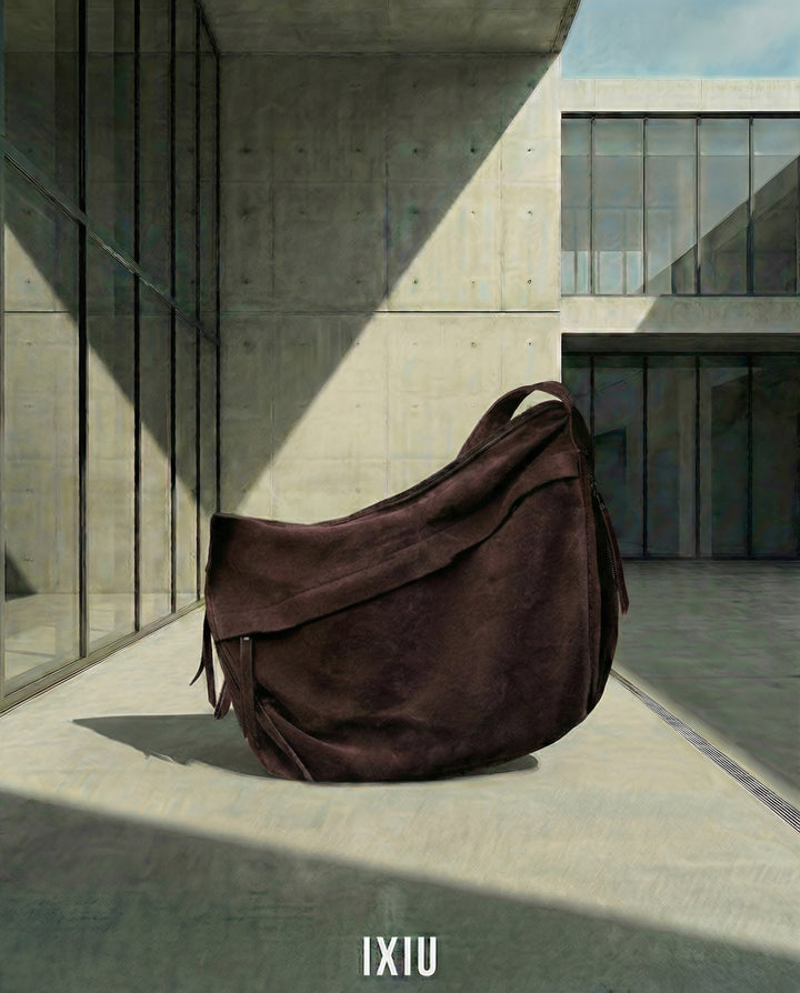 【都会的ノマド】プレミアム・ムーン・メッセンジャーバッグ（韓国ミニマル）